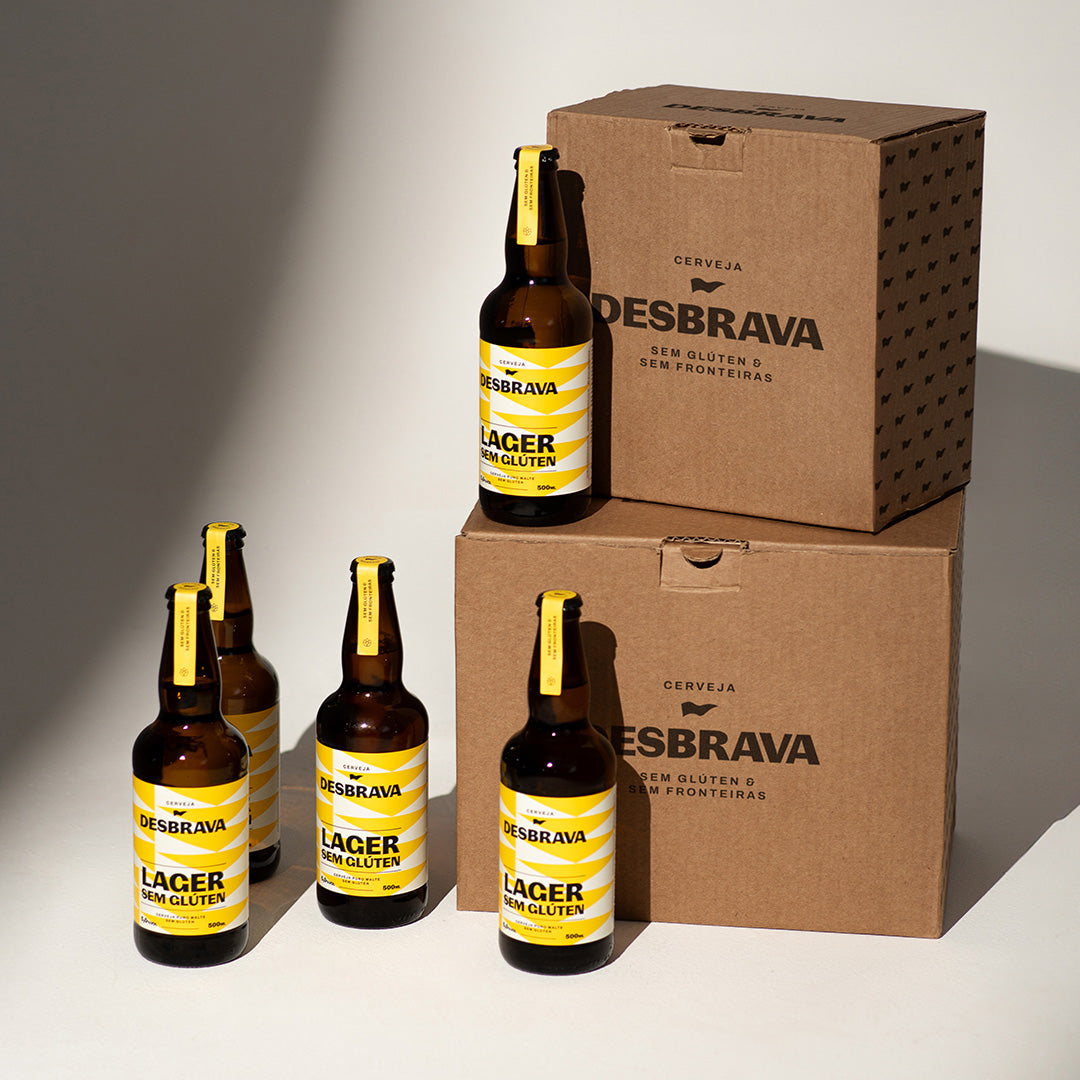 Pack Cerveja Sem Glúten Lager 6 Unidades