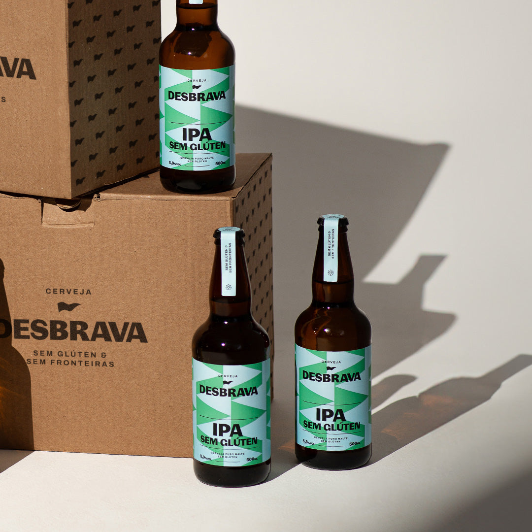 Pack Cerveja Sem Glúten IPA 12 Unidades