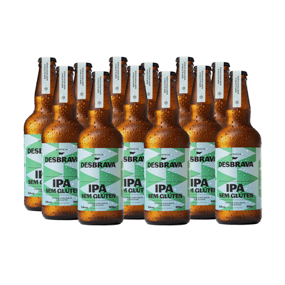 Pack Cerveja Sem Glúten IPA 12 Unidades