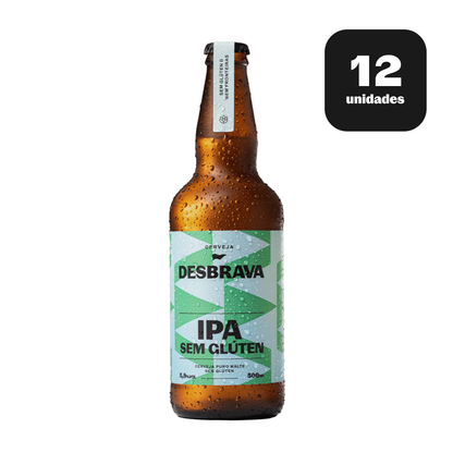 Pack Cerveja Sem Glúten IPA 12 Unidades