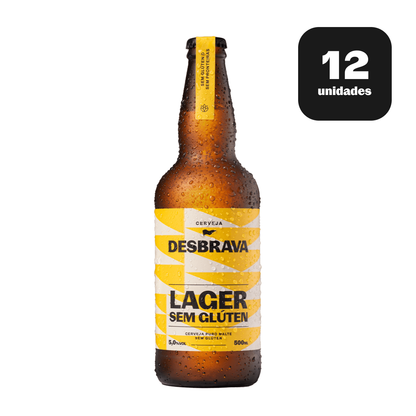 Pack Cerveja Sem Glúten Lager 12 Unidades